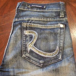 Rock & Republic Bedazzled Jean's 28